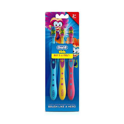 Oral-B Tooth Brush Kids Extra Soft Pack Of 3 